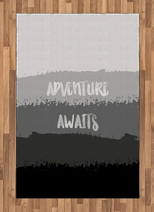 adventure awaits rug
