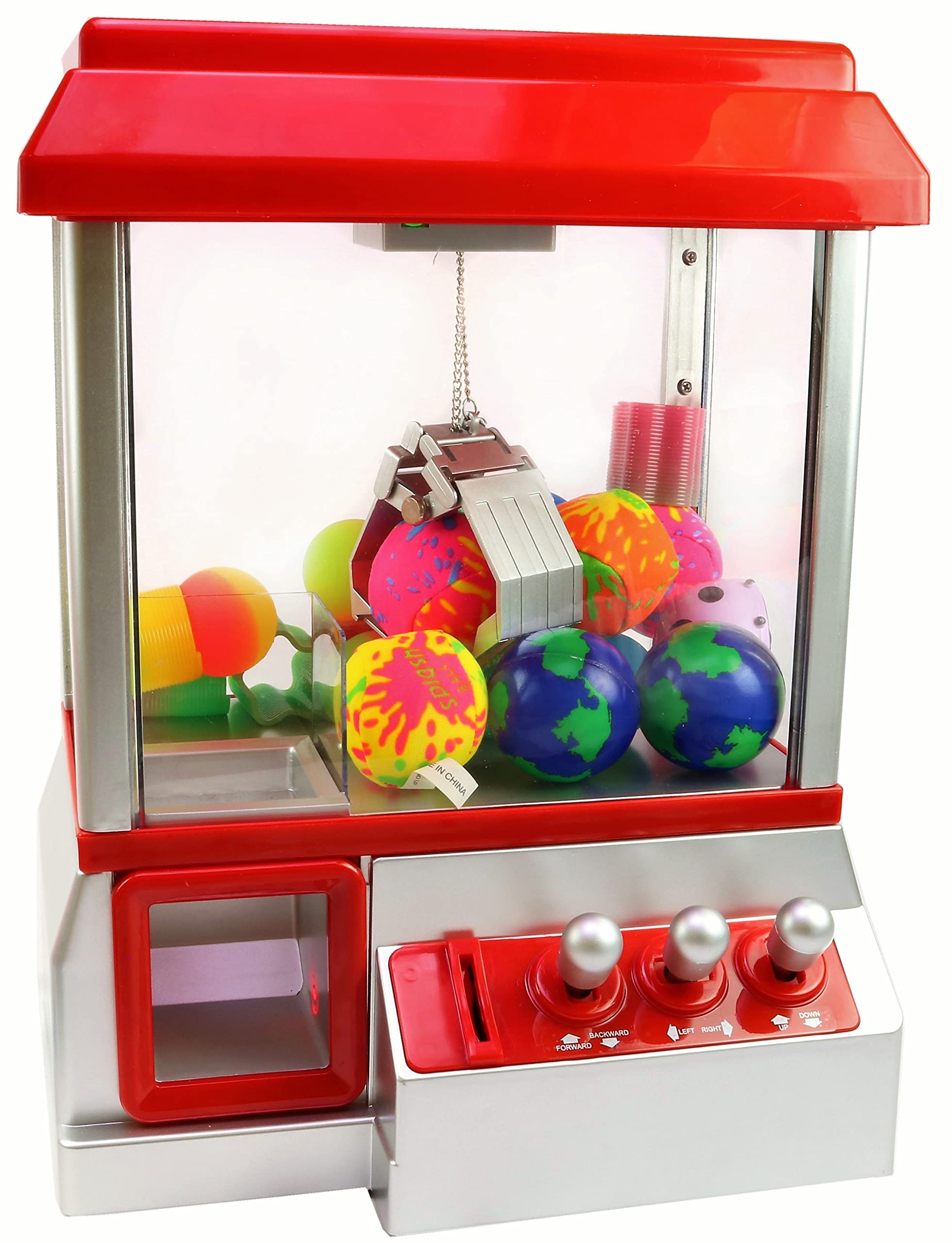 Smart Novelty Mini Claw Machine for Kids - Arcade Candy Claw Machine -with Music & Lights Suitable for Adults & Kids Ages 3 and Up