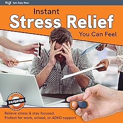 Yogi Fidget Toy – Silent Sensory Spinner for