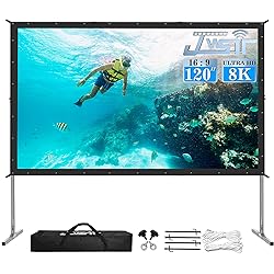 Projector Screen Outdoor,JWSIT 120 inch Outdoor