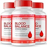 Blood Balance Blood Formula Support Supplement Capsules, Official BloodBalance Pills - Extra Strength, Premium Formula for Healthy Circulation & Stable Levels, All Natural Health Reviews (3 Pack)