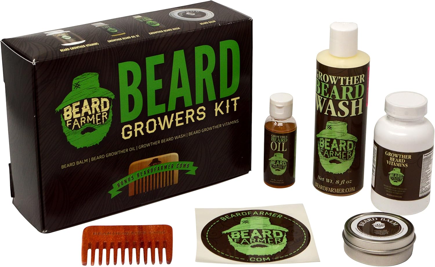 Ultimate Beard Growers Kit (Best Complete Beard Gift Set) Super SALE