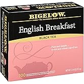 Bigelow Tea English Breakfast Black Tea, 100 Count (Pack of 1) | Caffeinated Tea