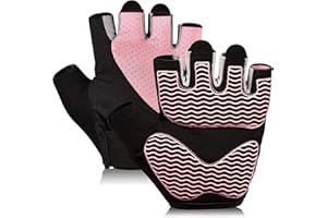 Sunnex Gym Gloves for Women, Workout Gloves Women, Fingerless Gloves for Weightlifting, Lightweight Breathable Fitness Gloves