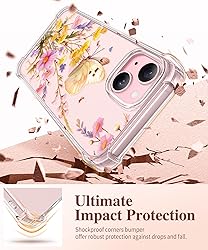 GVIEWIN 3 in 1 Designed for iPhone 15 Plus Case 6.7