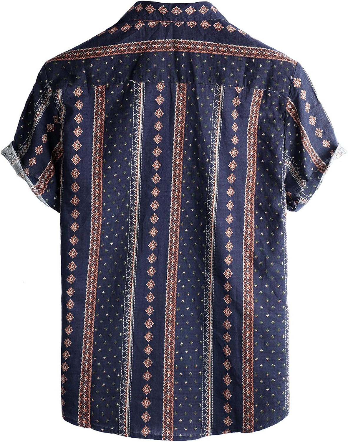 VATPAVE Mens Floral Hawaiian Shirts Short Sleeve Button Down Beach Shirts at  Men’s Clothing store