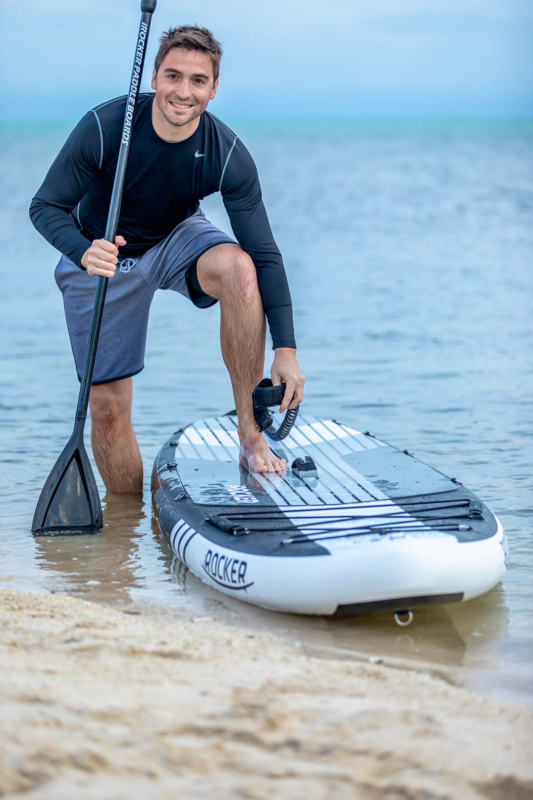 IROCKER Cruiser Inflatable Stand Up Paddle Board 10'6" Long 33" Wide 6