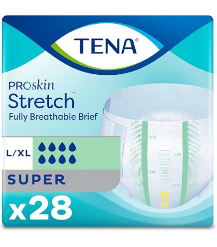 Amazon.com: TENA Super Brief, XL, Extra Large, Heavy Absorbency