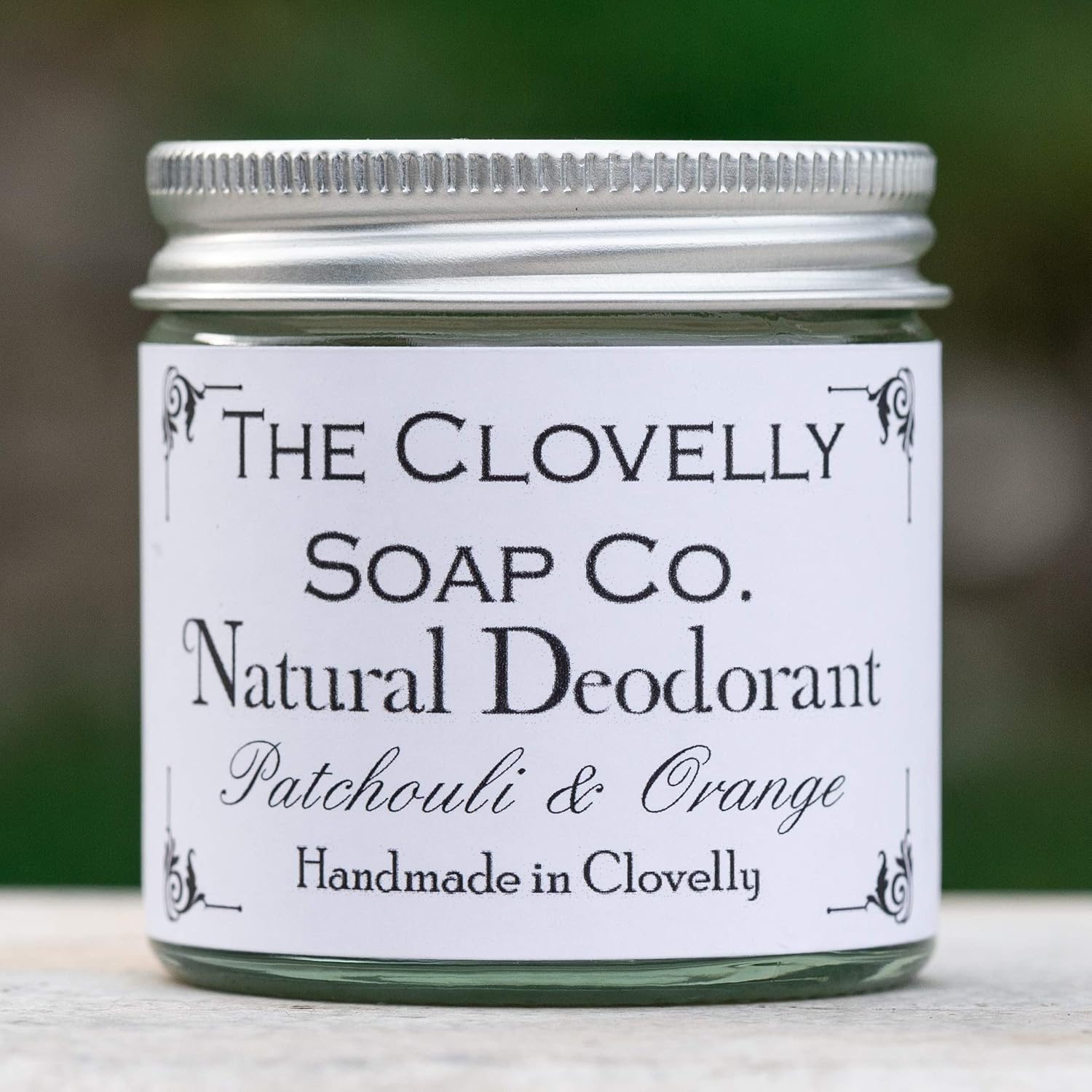 Clovelly Soap Co Natural Handmade Deodorant Balm Patchouli & Orange 60g Glass Jar, 60 g (Pack of 1) - Image 4