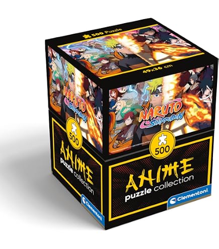 Amazon.com: Clementoni 35136 Anime One 500 Pieces, Jigsaw Puzzle