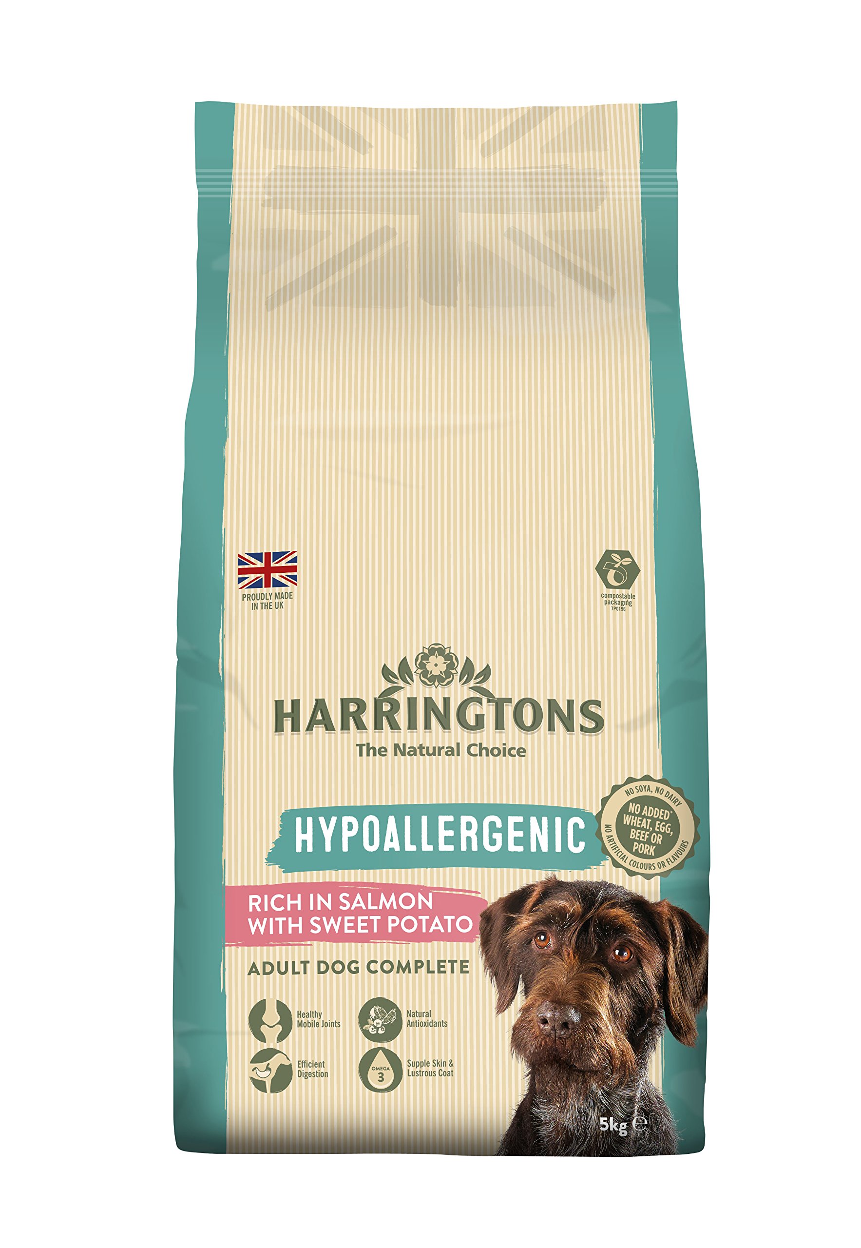 harringtons hypoallergenic salmon and sweet potato 5kg