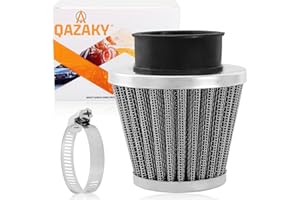 QAZAKY Universal 44mm 45mm 46mm Air Filter Cleaner Compatible with 50cc-90cc 110cc 125cc 140cc 150cc 200cc 250cc GY6 Motorcyc