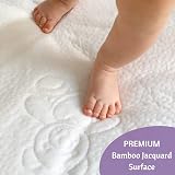 Vesta Baby Premium Cot Bed Mattress Protector 70x140 cm Bamboo view 2