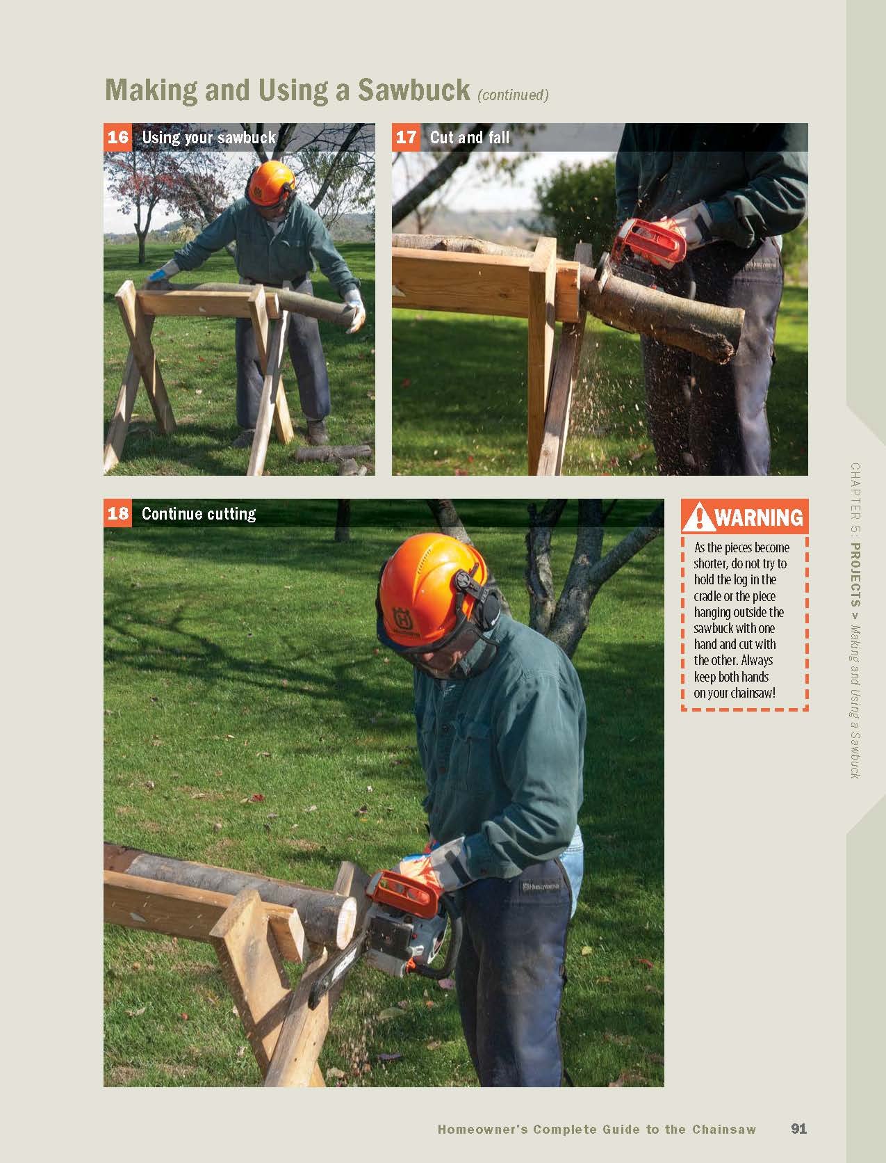 Homeowner's Complete Guide to the Chainsaw: A Chainsaw Pro Shows You How to  Safely and Confidently Handle Everything from Trimming Branches and Felling  ...