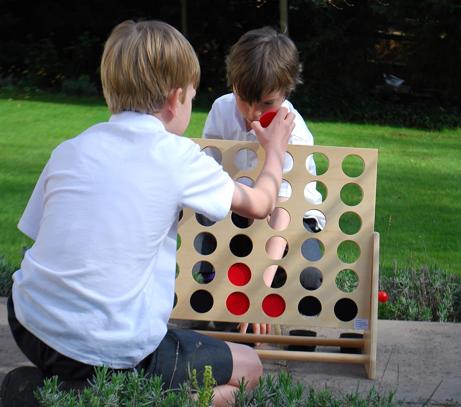 tickit Wooden 4 In A Row Game - Image 4