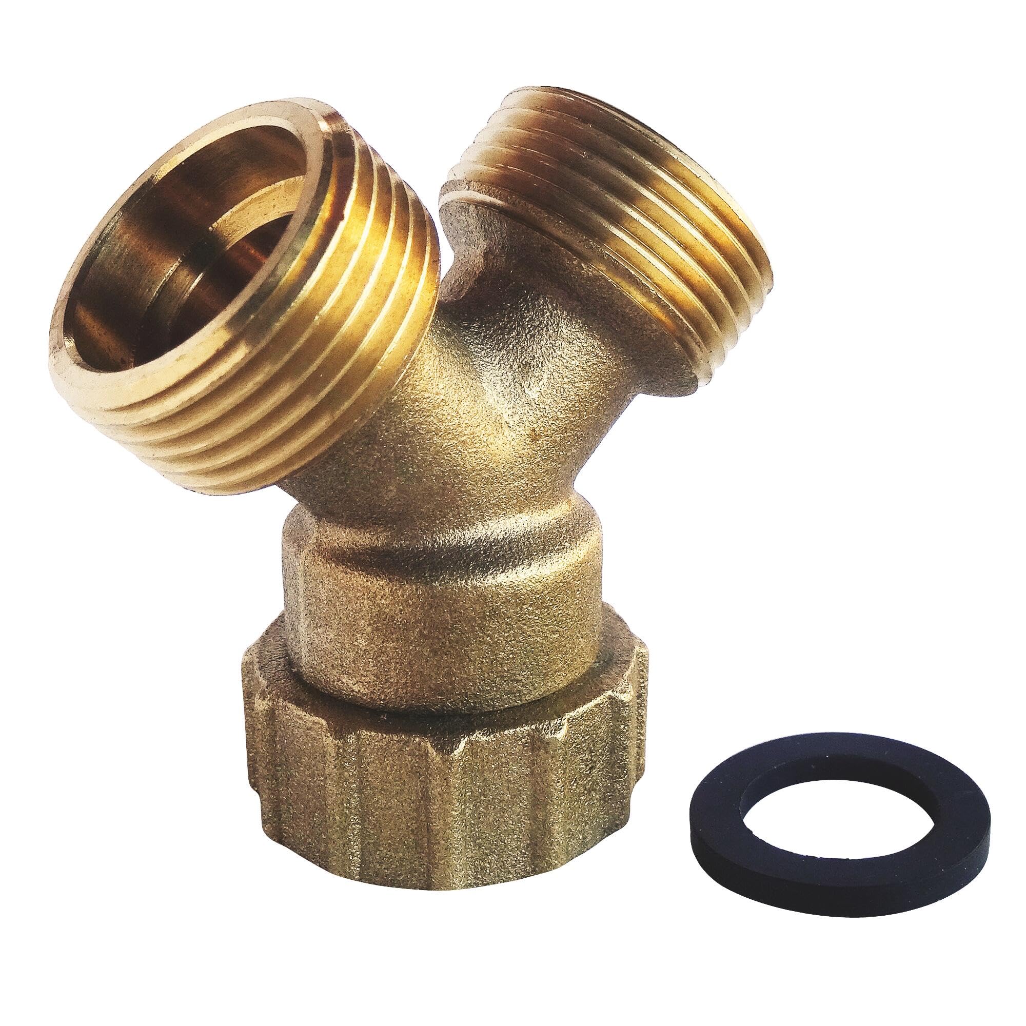 Somatherm 1451-20 Brass Y Connector mf20/27, Grey