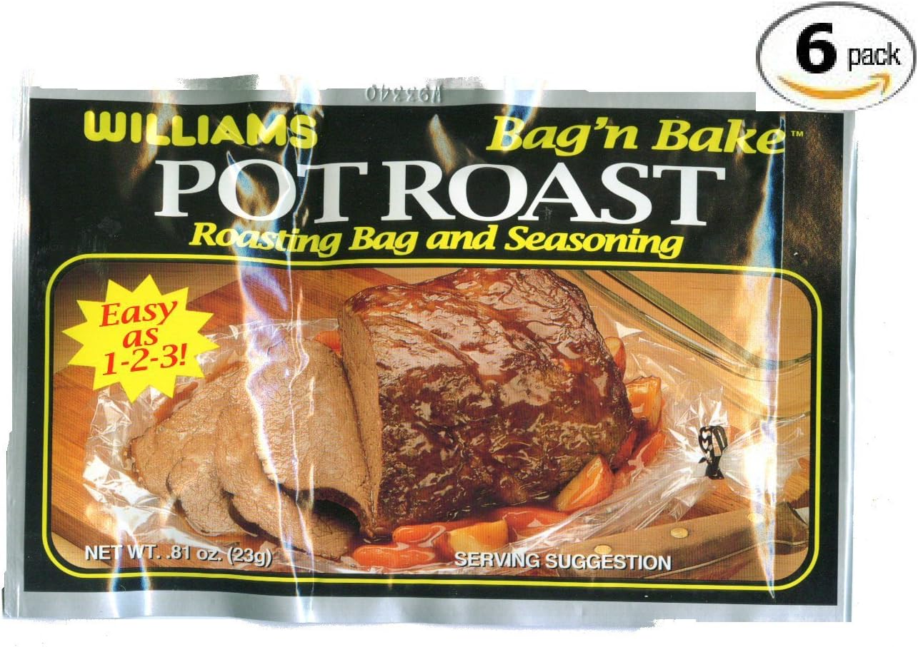 Williams Bag N Bake for Pot Roast-6 Pack