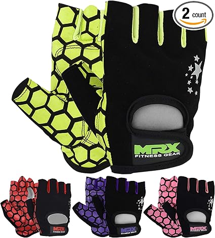 Amazon Com Mrx Ladies Weight Lifting Gloves Women Fitness Training Exercise Glove Crossfit Multi Colors Sports Outdoors