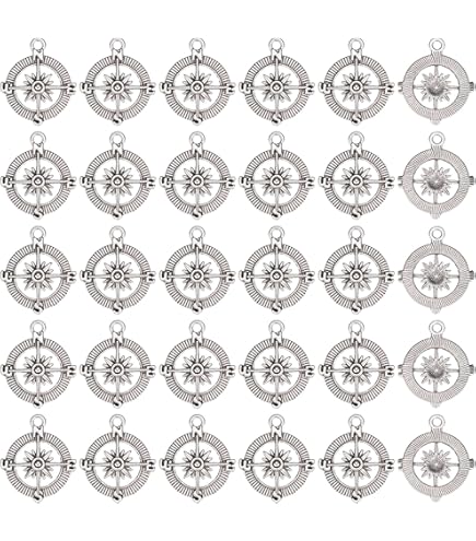 40 Breloques Lanternes Vintage En Argent - Style Tibétain Lampe à Pétrole - Environ 20x10mm - Pour Bijoux DIY