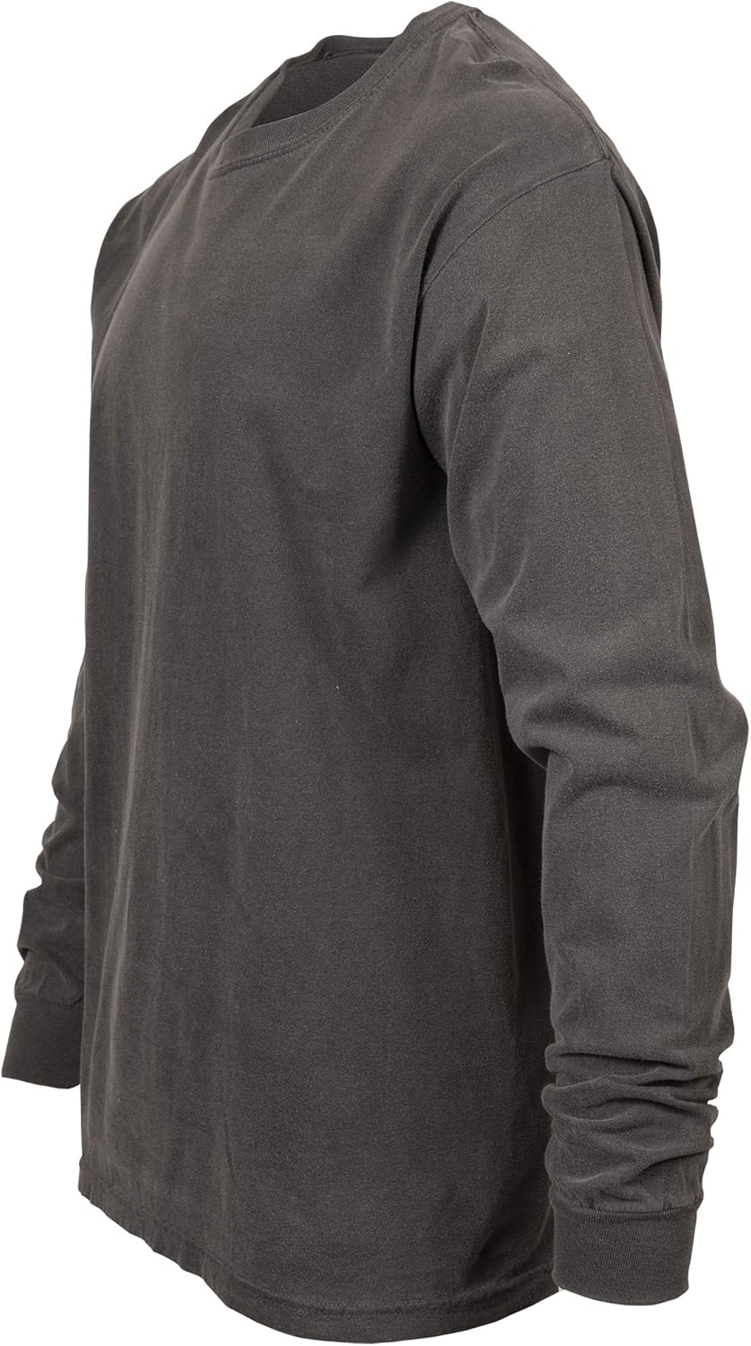 Comfort Colors Men's Adult Long Sleeve Tee, Style 6014: Clothing