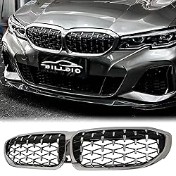 BILLDIO G20 Grill - Chrome Kidney Grille Compatible