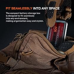 ACEBEAM A2 Portable Battery Storage Box, Battery