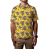 Blue 84 Men's NBA Officially Licensed Short Sleeve Performance Polo Floral