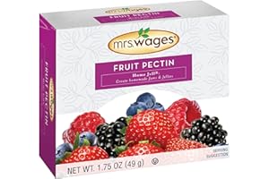 Mrs. Wages Fruit Pectin Home Jell | Easy-To-Use | Fast Results | Homemade Jelly, Jams, or Freezer Jams | 1.75 oz Carton (Value Pack of 12)