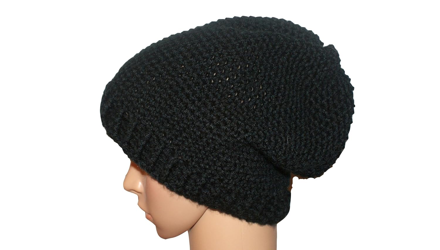 black snow hat