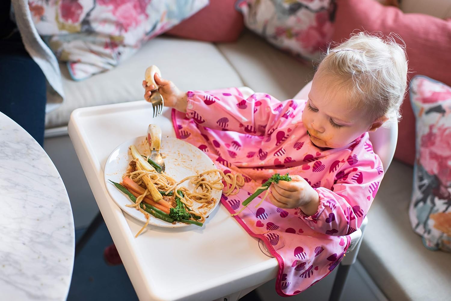 weaning coverall bib