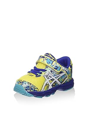 ASICS Unisex-Kinder Noosa Tri 11 Ts Sportschuh, gelb/blau, 22.5 EU