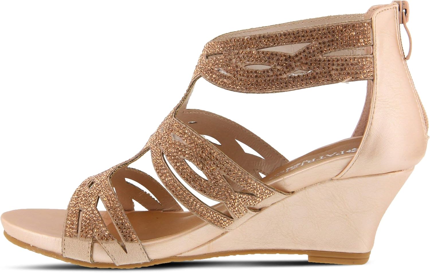 patrizia sparkling wedge sandal