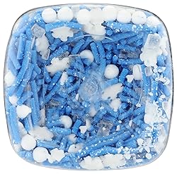 Snowfall Natural Winter Snowflake Sprinkles by