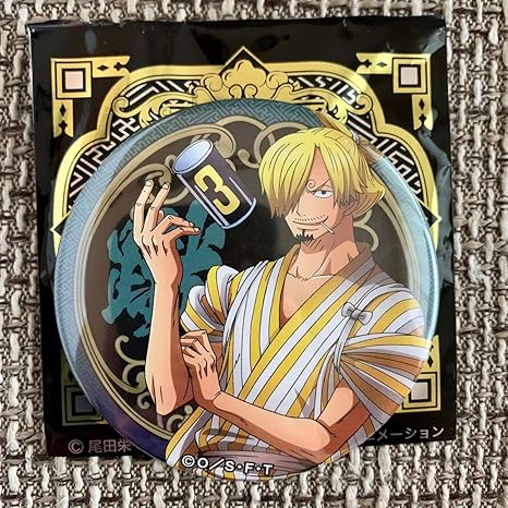 Amazon Onepiece ワンピース 麦わらストア 輩缶バッジ ワノ国 第弾 サンジ アイドル 芸能人グッズ 通販