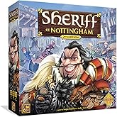 Sheriff of Nottingham 2nd Edition Board Game | Strategy Game | Medieval Bluffing Game | Card Drafting Game for Adults and Tee