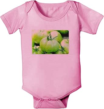Download Amazon.com: TOOLOUD Watercolor Green Tomatoes Baby Romper ...