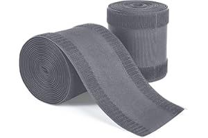 CIOEW AYAG 19.69ft Carpet Cord Cover for Wire on Floor Cord Covers, Cable Floor Strip Gray Floor Cord Hider Wire Cover for Home Office Commercial Space, Grey, 2 Pack