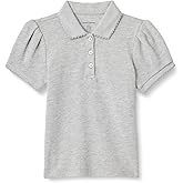 Amazon Essentials Girls and Toddlers' Uniform Pique Polo Shirt