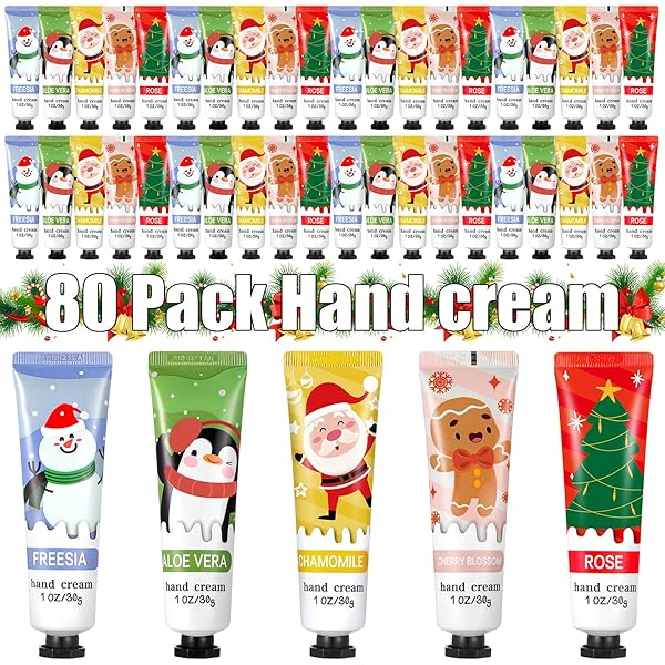 Amazon.com : Swiffen 45 Pcs Christmas Hand Cream Gift Set for