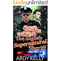 The Slightly Supernatural Sheriff: M/M Shifter Mpreg Romance (Lone Wolves Ranch Book 3) book cover