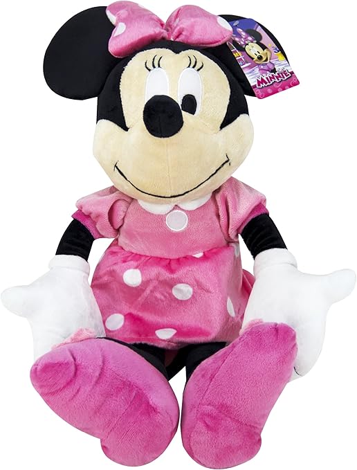Amazon Com Disney Minnie Mouse Bowtique Springtime Pillowtime Pal