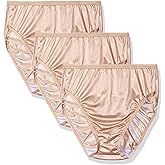 Shadowline Women's Panties - Hi Cut Nylon Brief (3 Pack)