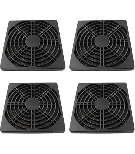 SilverStone FF121 Lüfterfilter – 120 Mm, Wabenartiges Gitter, Staubreduzierend, Für PC & Kühler