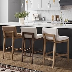 Nathan James Gracie Modern Counter Height Bar Stool