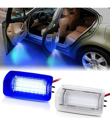 4Pcs Car Door Lights Logo Projector Compatible with Toyota Camry