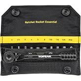 Topeak Ratchet Rocket, Lite DX+ or Essential, Lightweight Ratchet Tool Set with Bits and Carry Bag