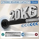 Yeabett Curtain Pole 48-154.9cm Extendable Telescopic No Drill No Slip view 3