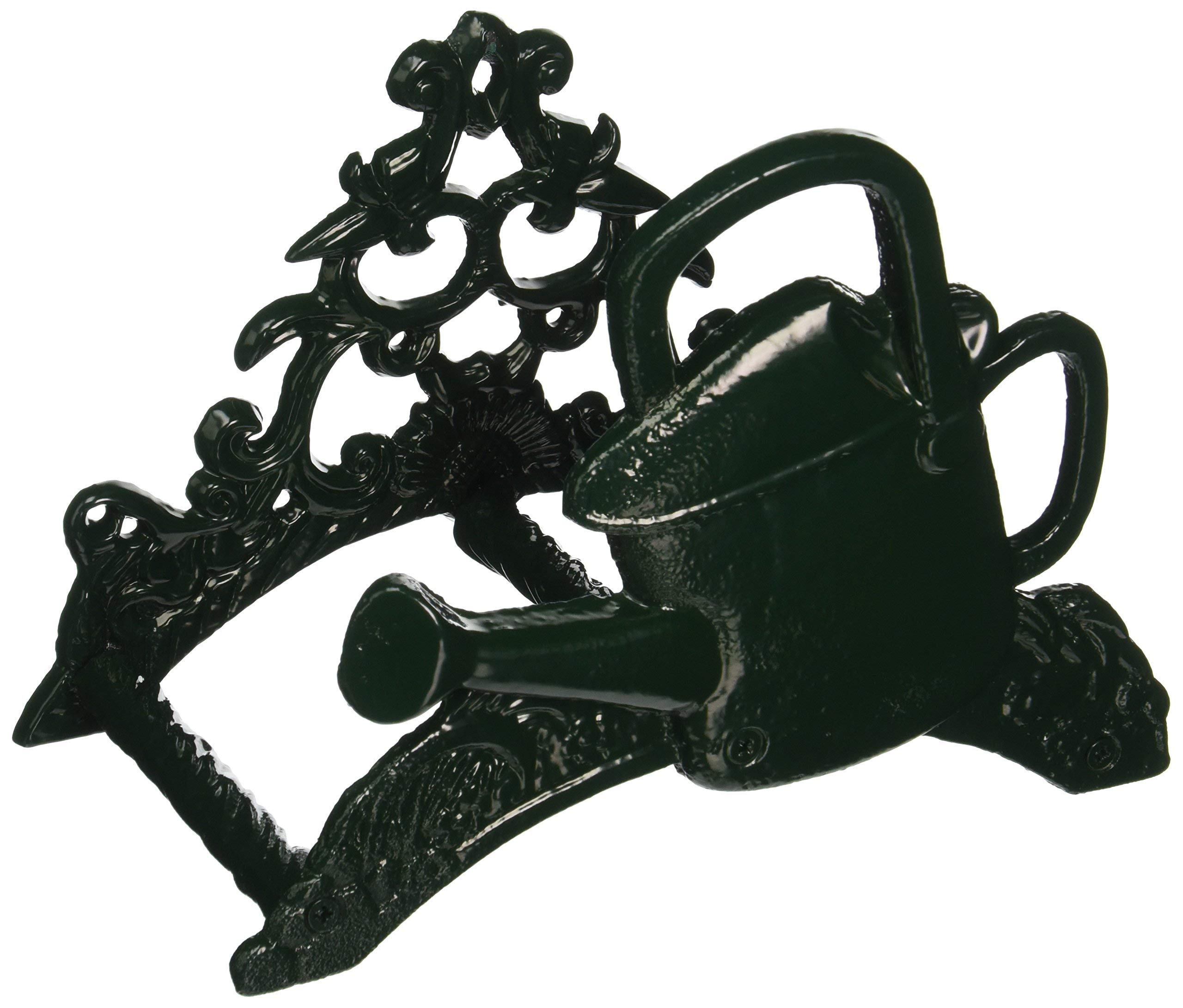 Esschert Design Garden Hose Holder Watering Can, Green