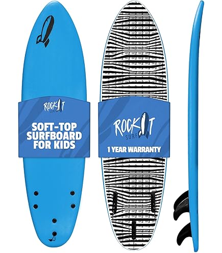 com : Rock-It DA Wizard Performance Soft Top Surfboard, 4