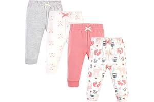Hudson Baby Baby Girls' Cotton Pants and Leggings
